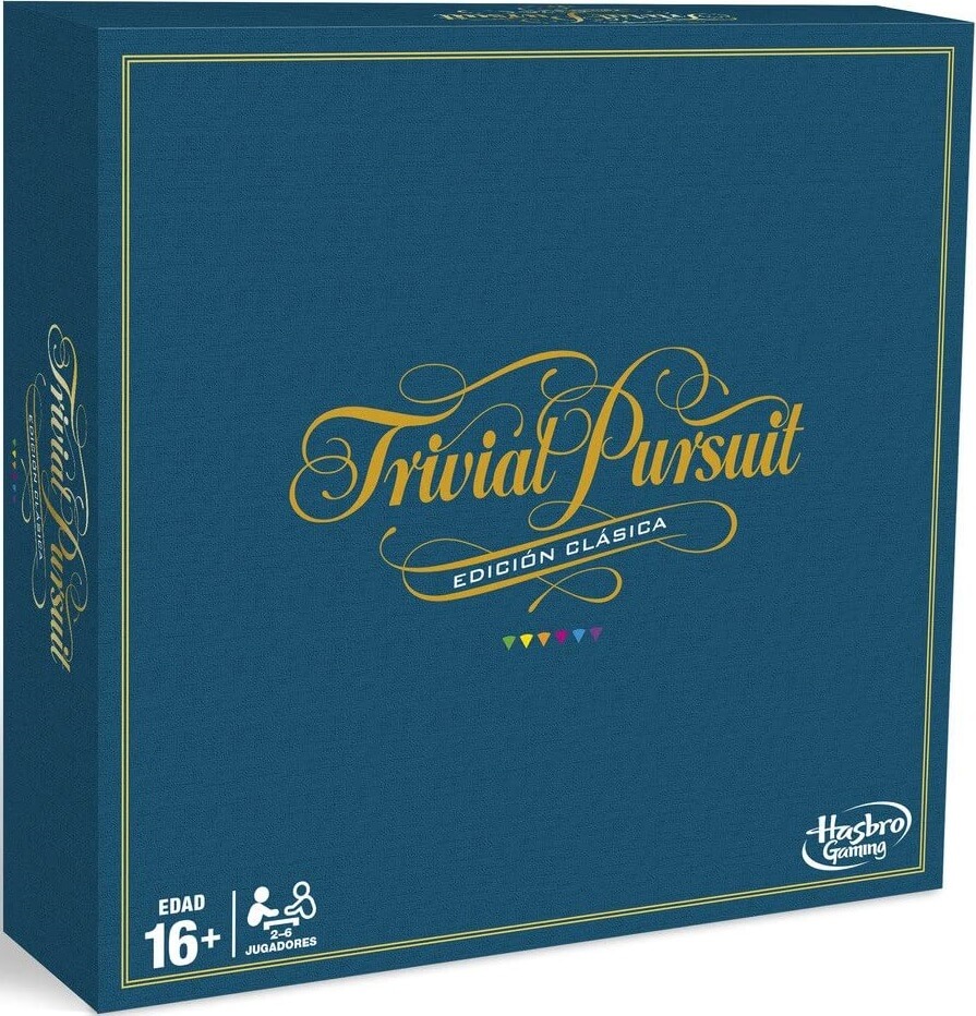 Hasbro Gaming Trivial Pursuit Clasico (Hasbro C1940) | Juguetes Juguetodo