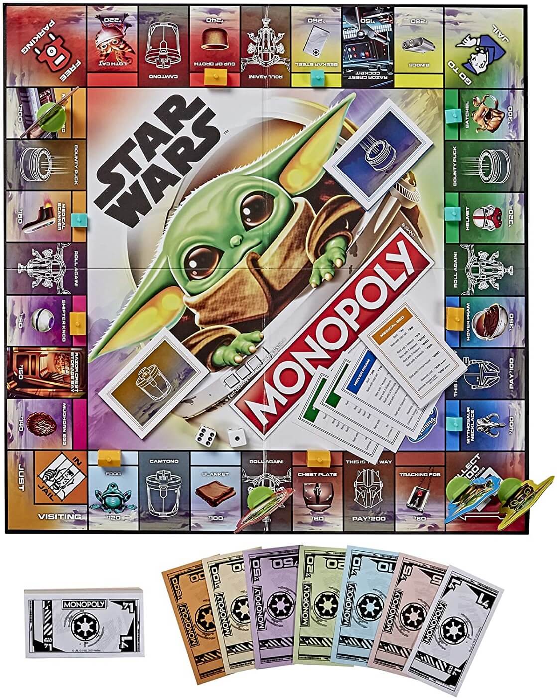 Monopoly Star Wars The Child ( Hasbro F2013 ) imagen b