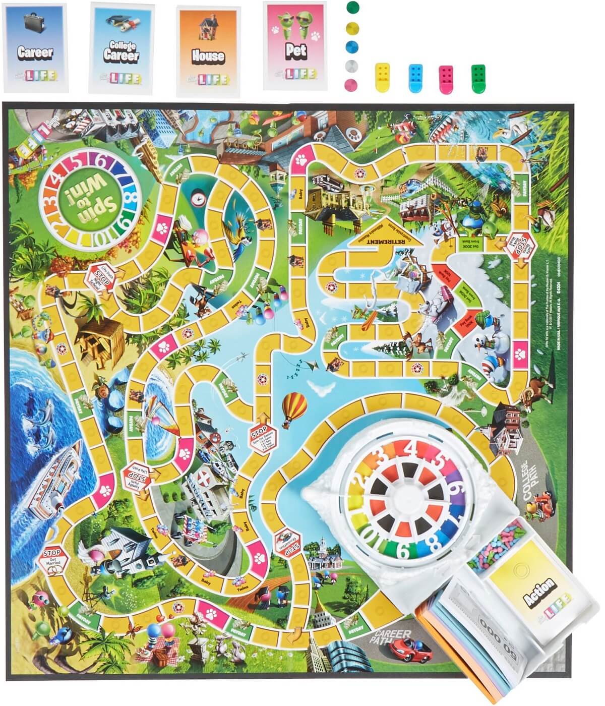 Game of Life ( Hasbro E4304 ) imagen c
