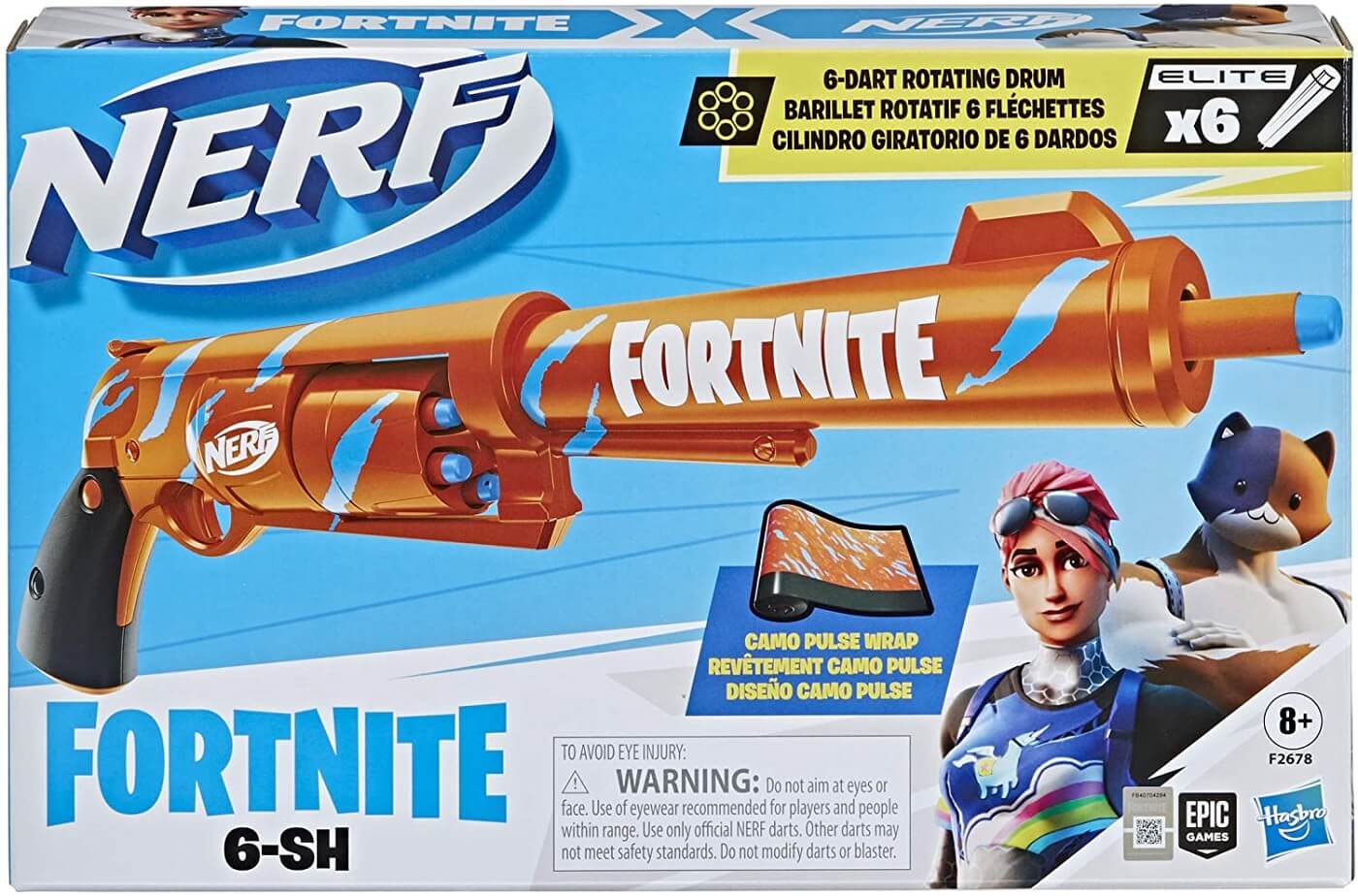 Nerf Fornite 6-SH ( Hasbro F2678 ) imagen f