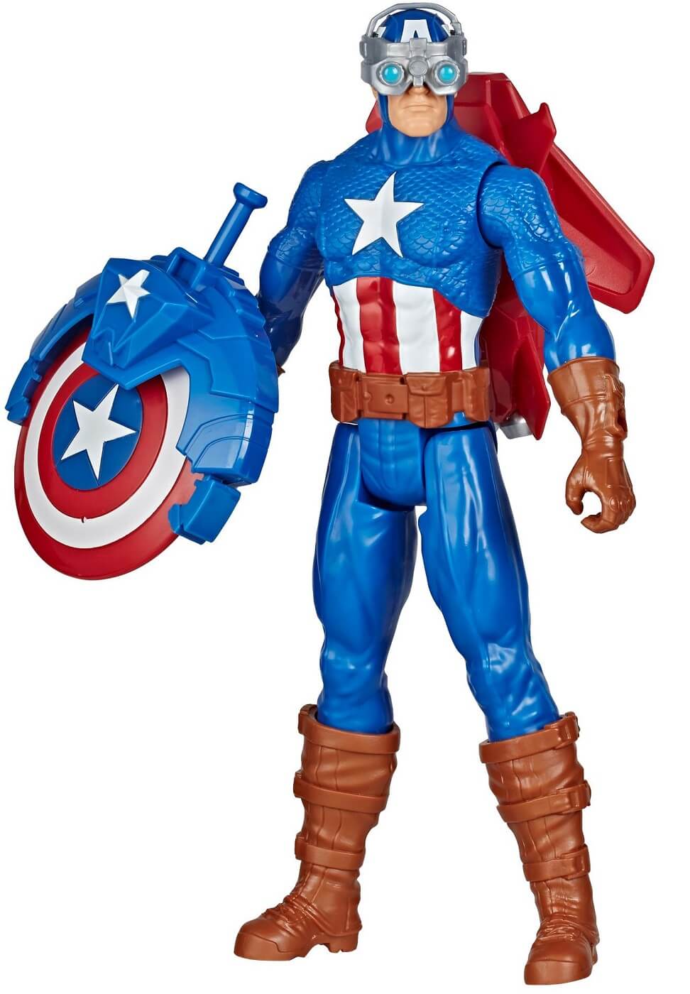 Marvel Avengers Capitan America con accesorios ( Hasbro E7374 ) imagen a