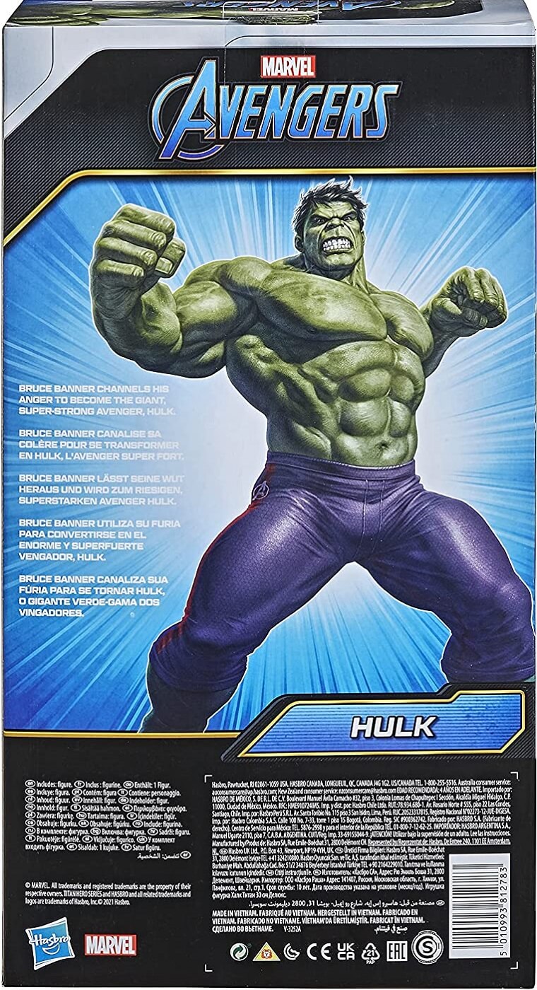 Avengers Figura Titan Hero DeLuxe Hulk ( Hasbro E74755 ) imagen b