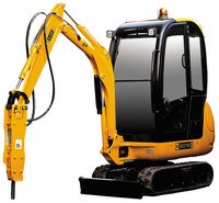 Mini Excavadora 8016 con Martillo Hidráulico