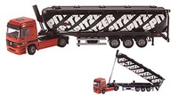 Camión Actros Cisterna Cemento Basculante