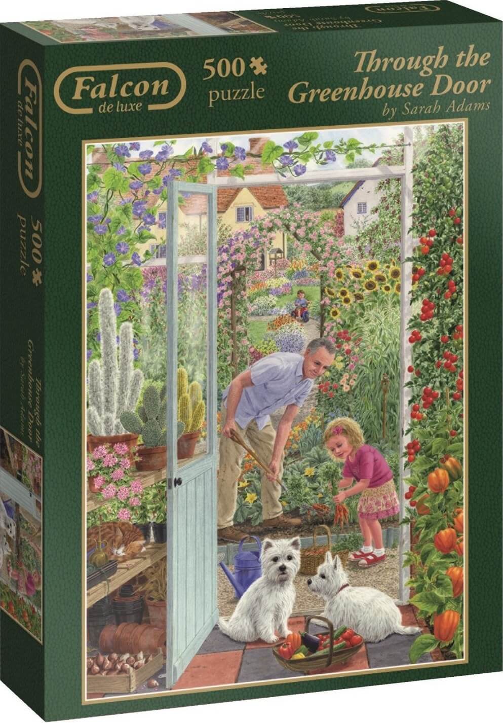 500 Through the Greenhouse Door by Sarah Adams