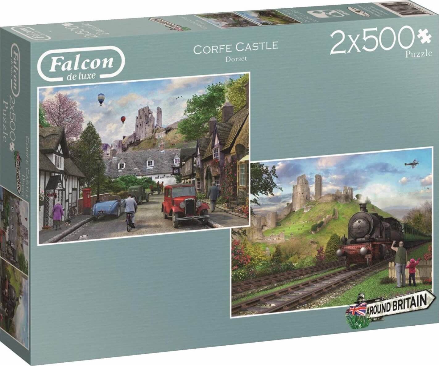 2x500 Around Britain Corfe Castle, Dorset