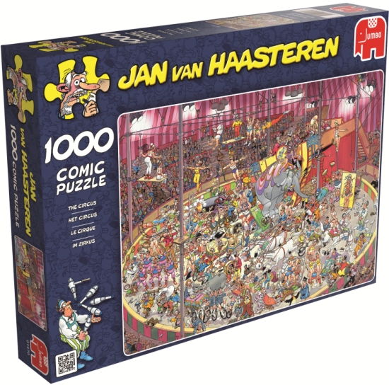 1000 Jan Van Haasteren -El circo ( Jumbo 01470 ) imagen b