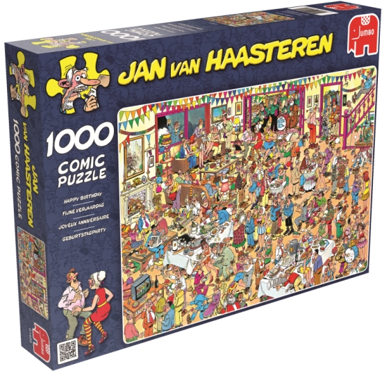 1000 Jan Van Haasteren -Especial cumpleaños ( Jumbo 01489 ) imagen b