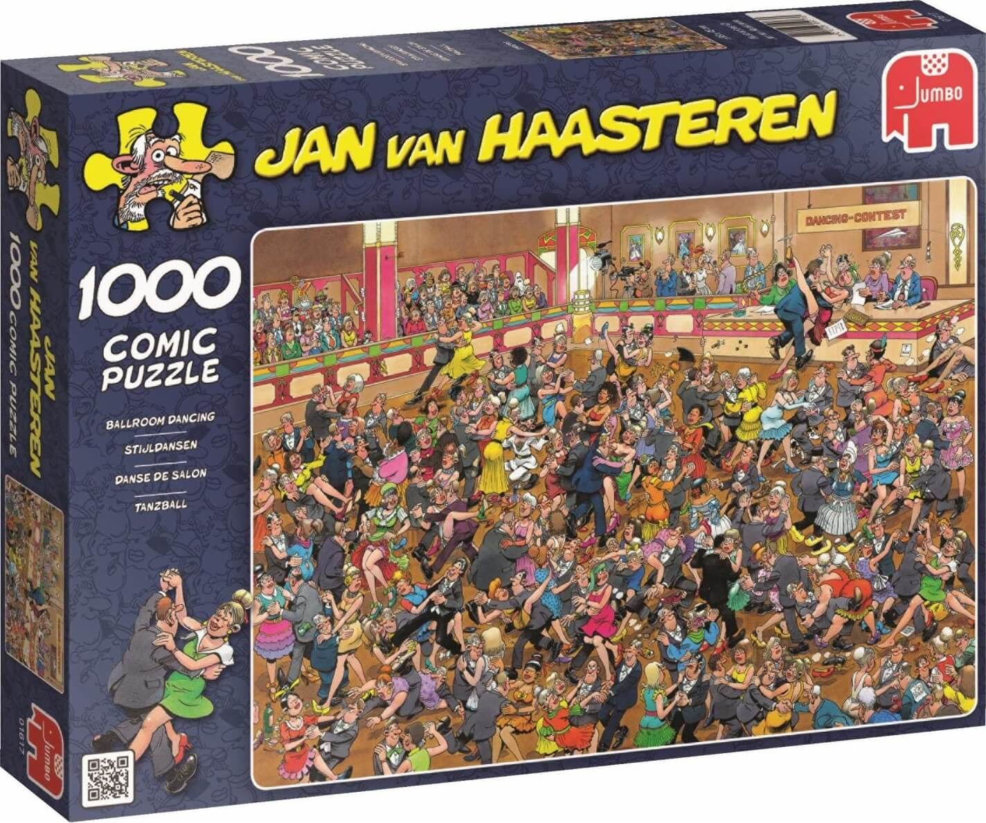 1000 Baile de salón, Jan Van Haasteren ( Jumbo 01617 ) imagen b