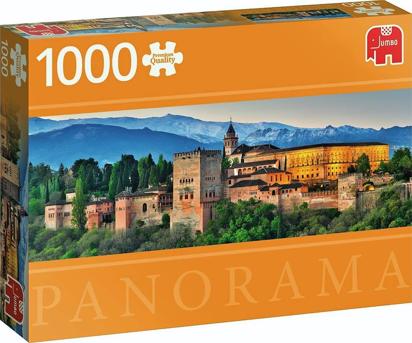 1000 Panorama La Alhambra, España