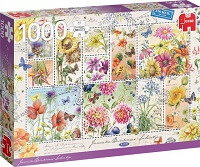 1000 Sellos de flores de verano