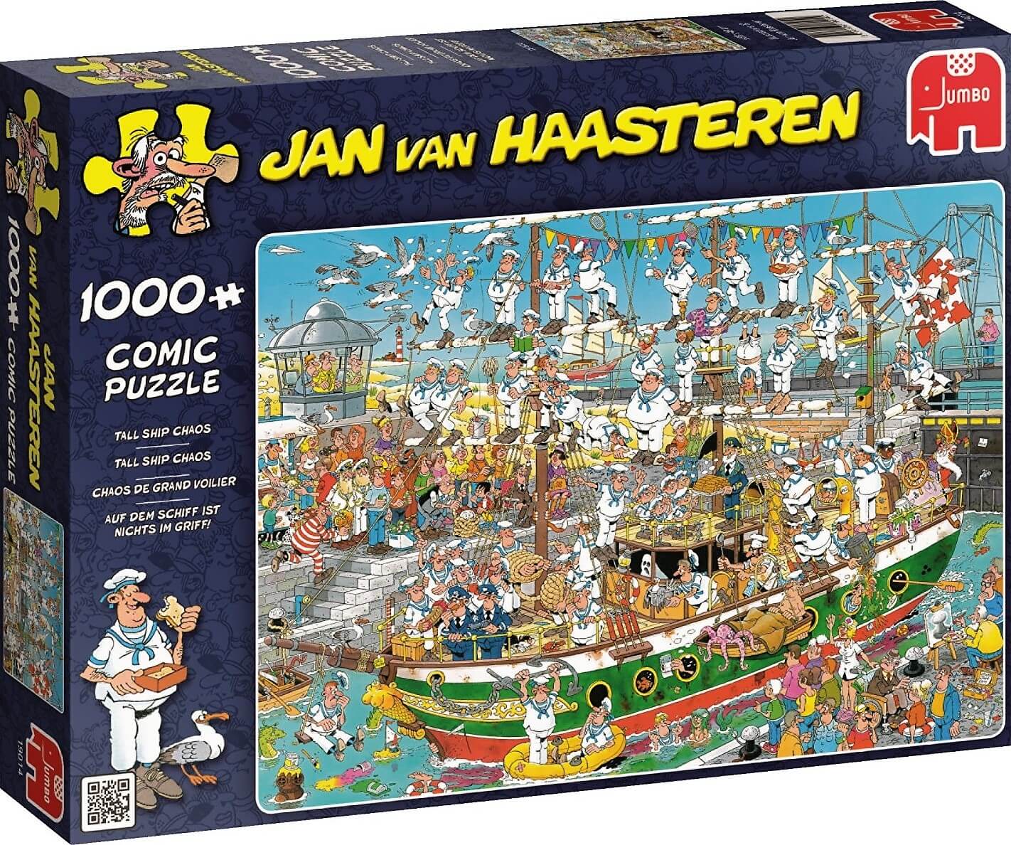 1000 Caos en el barco, Jan van Haasteren