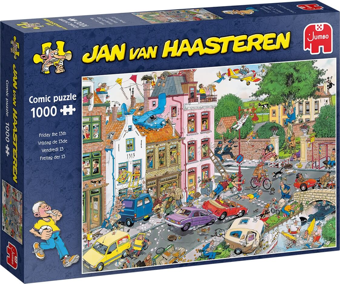 1000 Viernes 13 Jan van Haasteren ( Jumbo 19069 ) imagen b