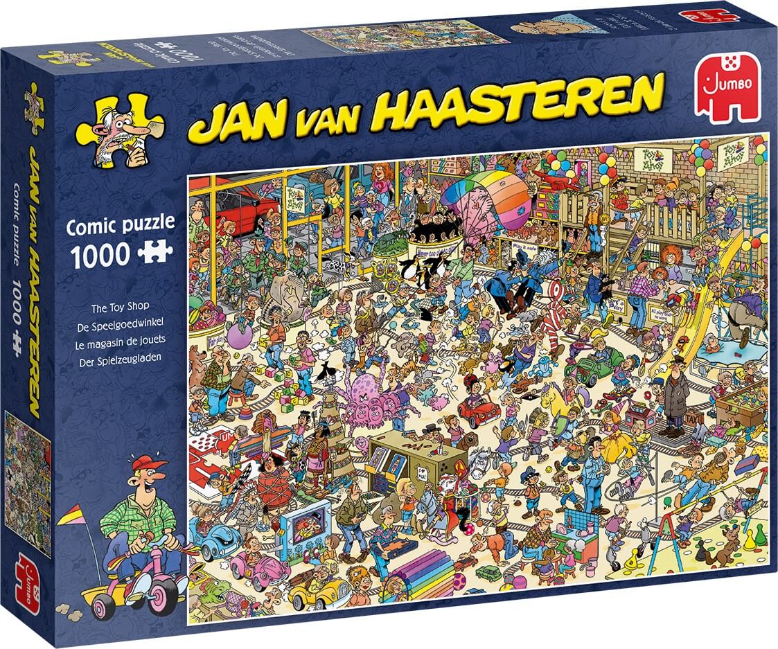 1000 La tienda de juguetes Jan van Haasteren ( Jumbo 19073 ) imagen b