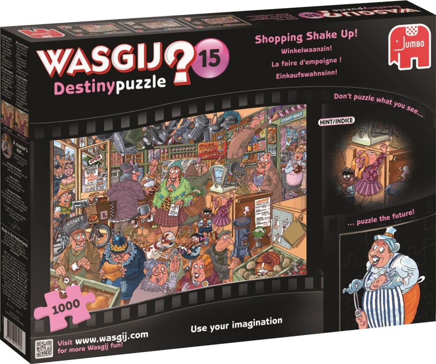 1000 WASGIJ Destiny 15 Compras agitadas ( Jumbo 19109 ) imagen b