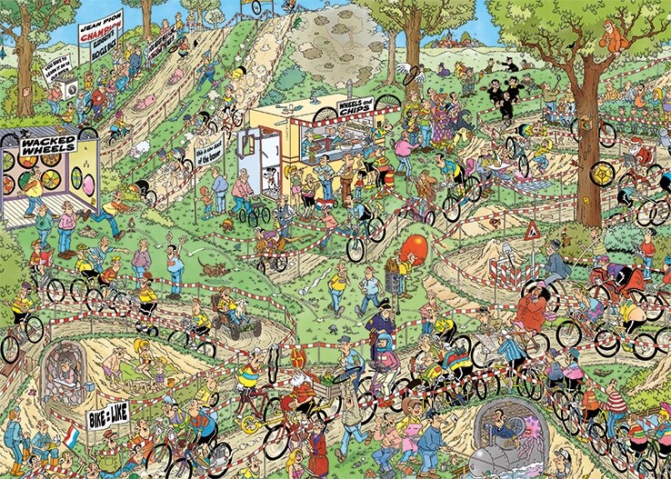 1000 Campeonato del mundo de ciclocross Jan van Haasteren ( Jumbo 19174 ) imagen a