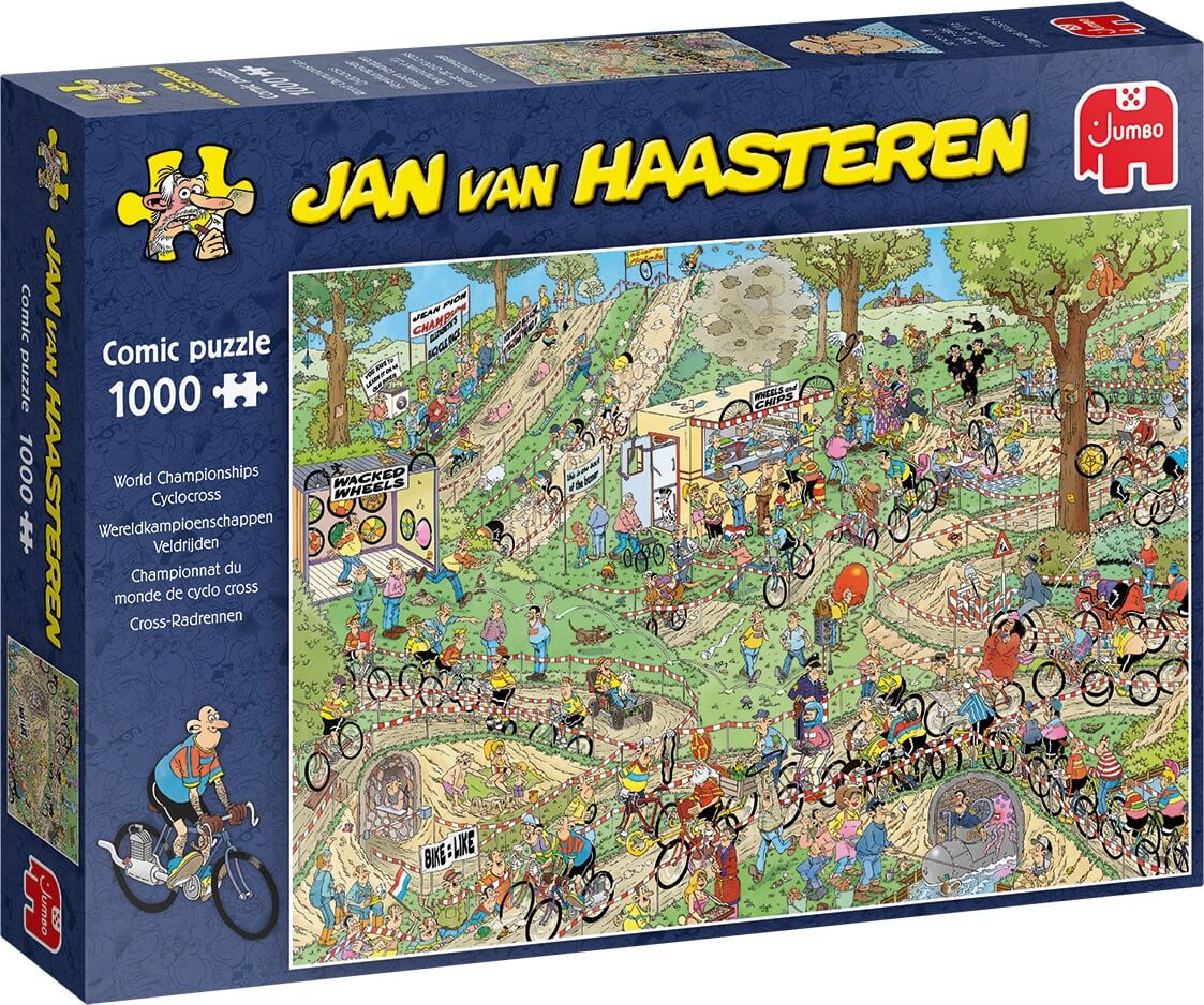 1000 Campeonato del mundo de ciclocross Jan van Haasteren ( Jumbo 19174 ) imagen b