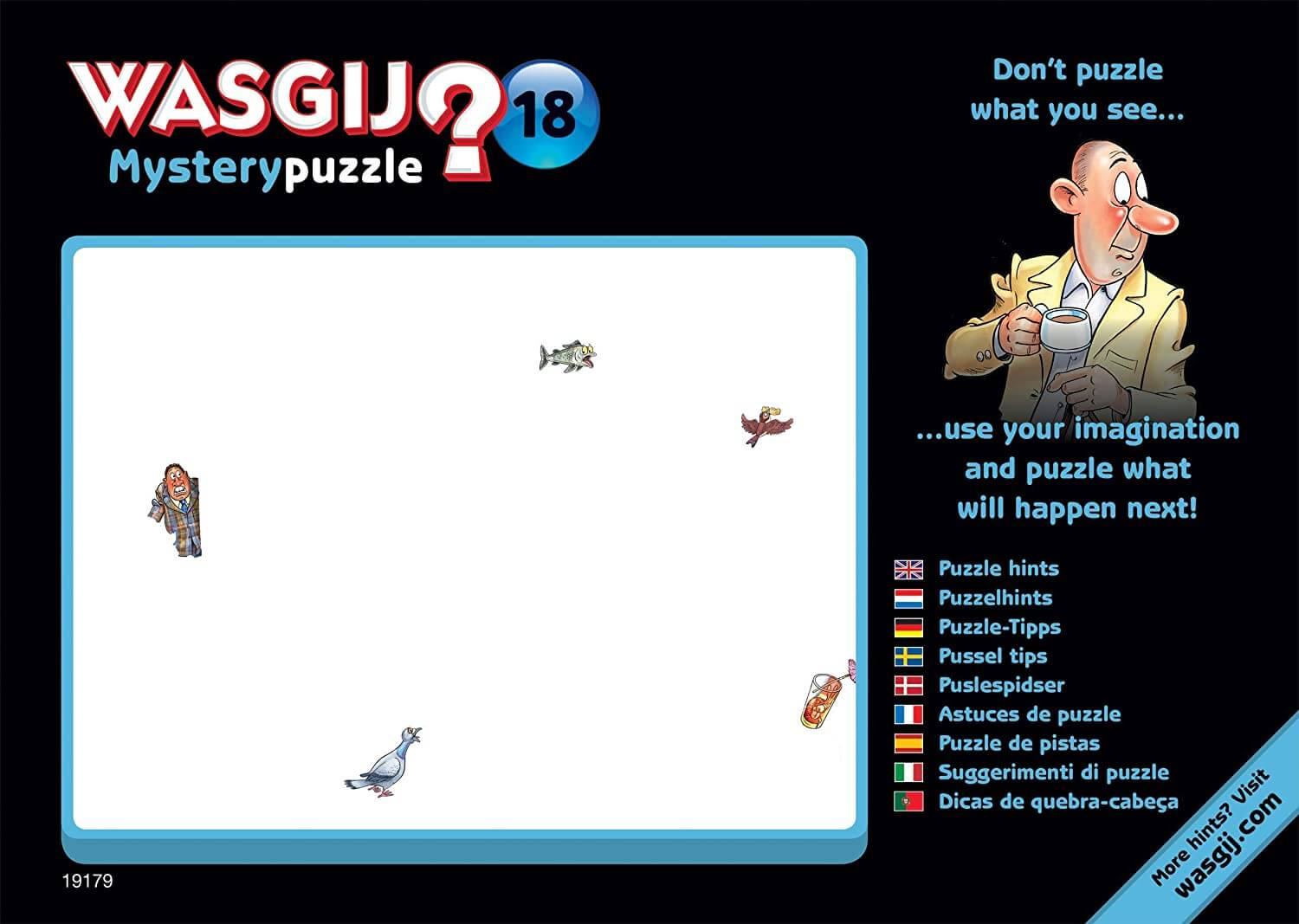 1000 WASGIJ Mystery 18 En el almuerzo ( Jumbo 19179 ) imagen a