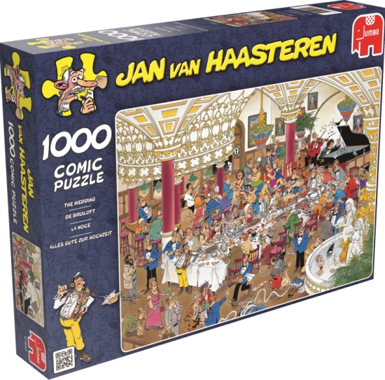 1000 Jan Van Haasteren - La boda ( Jumbo 01642 ) imagen b