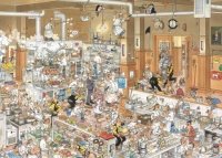 1000 Jan Van Haasteren - La cocina