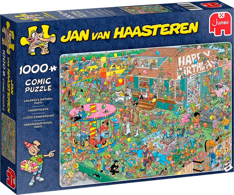 1000 Fiesta de Cumpleaños Infantil Jan van Haasteren ( Jumbo 20035 ) imagen b