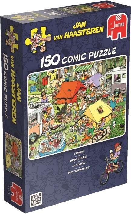 150 Camping, Jan van Haasteren ( Jumbo 17219 ) imagen b