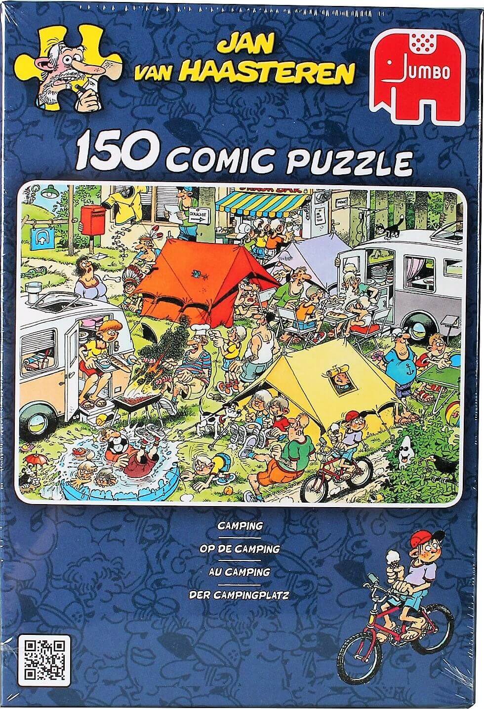 150 Camping, Jan van Haasteren ( Jumbo 17219 ) imagen c