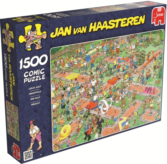 1500 Jan Van Haasteren - Golf de locos ( Jumbo 17216 ) imagen b
