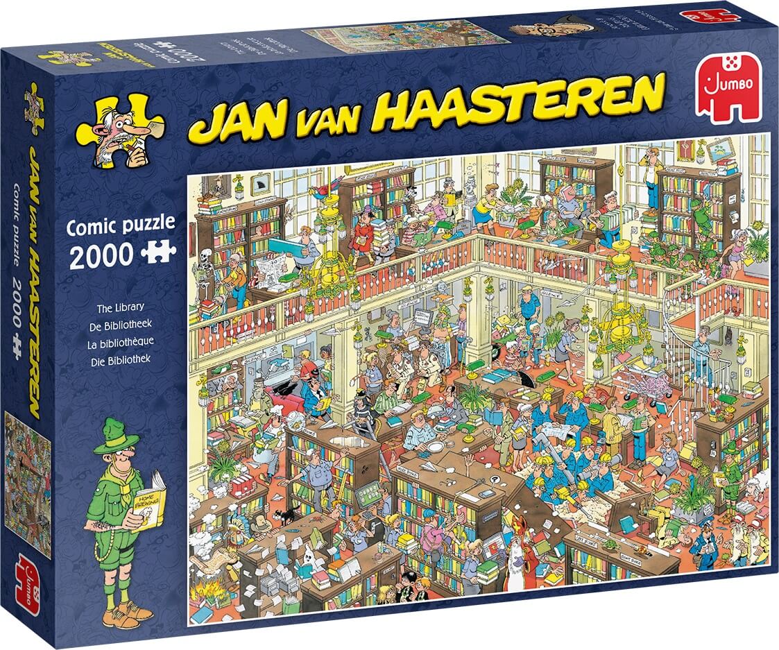 2000 Biblioteca Jan van Haasteren ( Jumbo 20030 ) imagen b