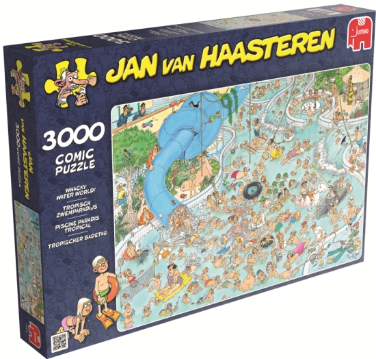 3000 Jan Van Haasteren - En el parque acuático ( Jumbo 17315 ) imagen b