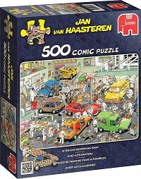 500 En el mecánico, Jan van Haasteren