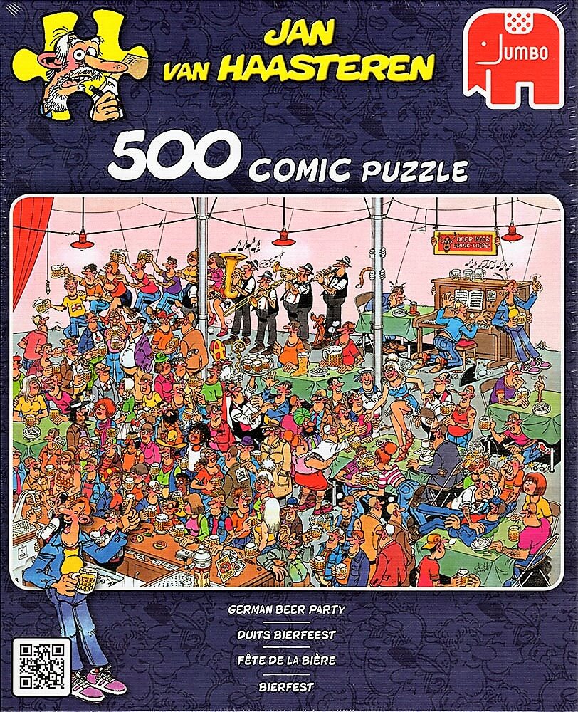 500 Fiesta de la Cerveza, Jan van Haasteren ( Jumbo 17282 ) imagen b