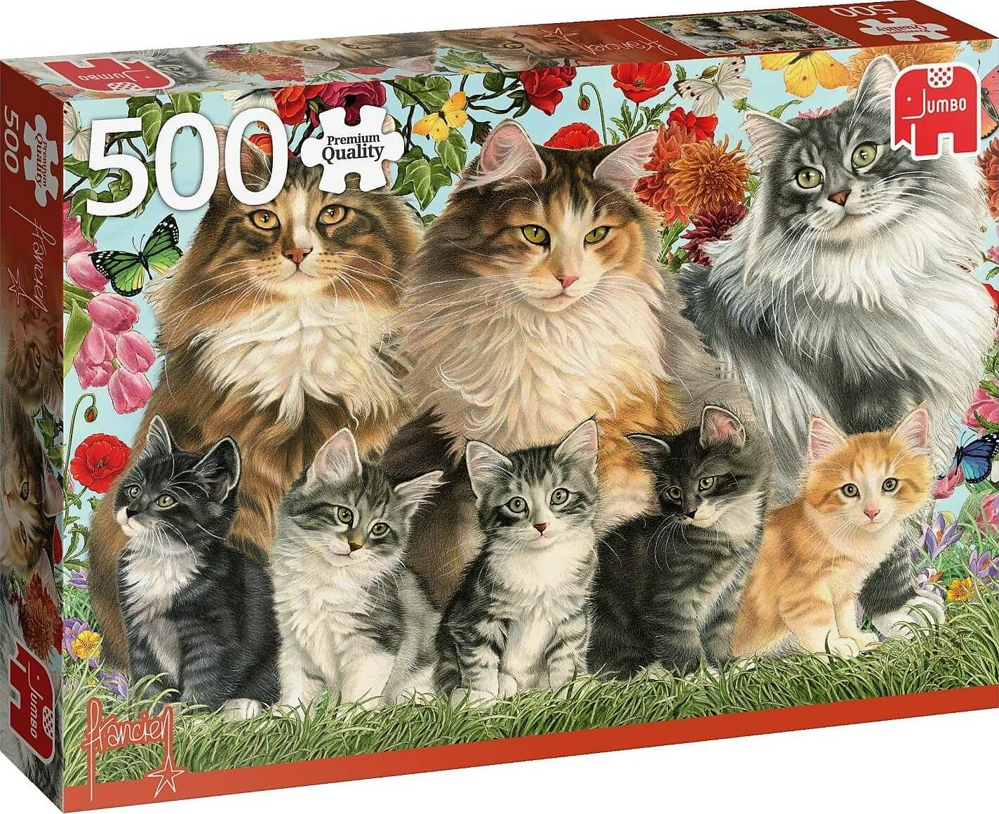 500 Familia de gatos, Francien van Westering