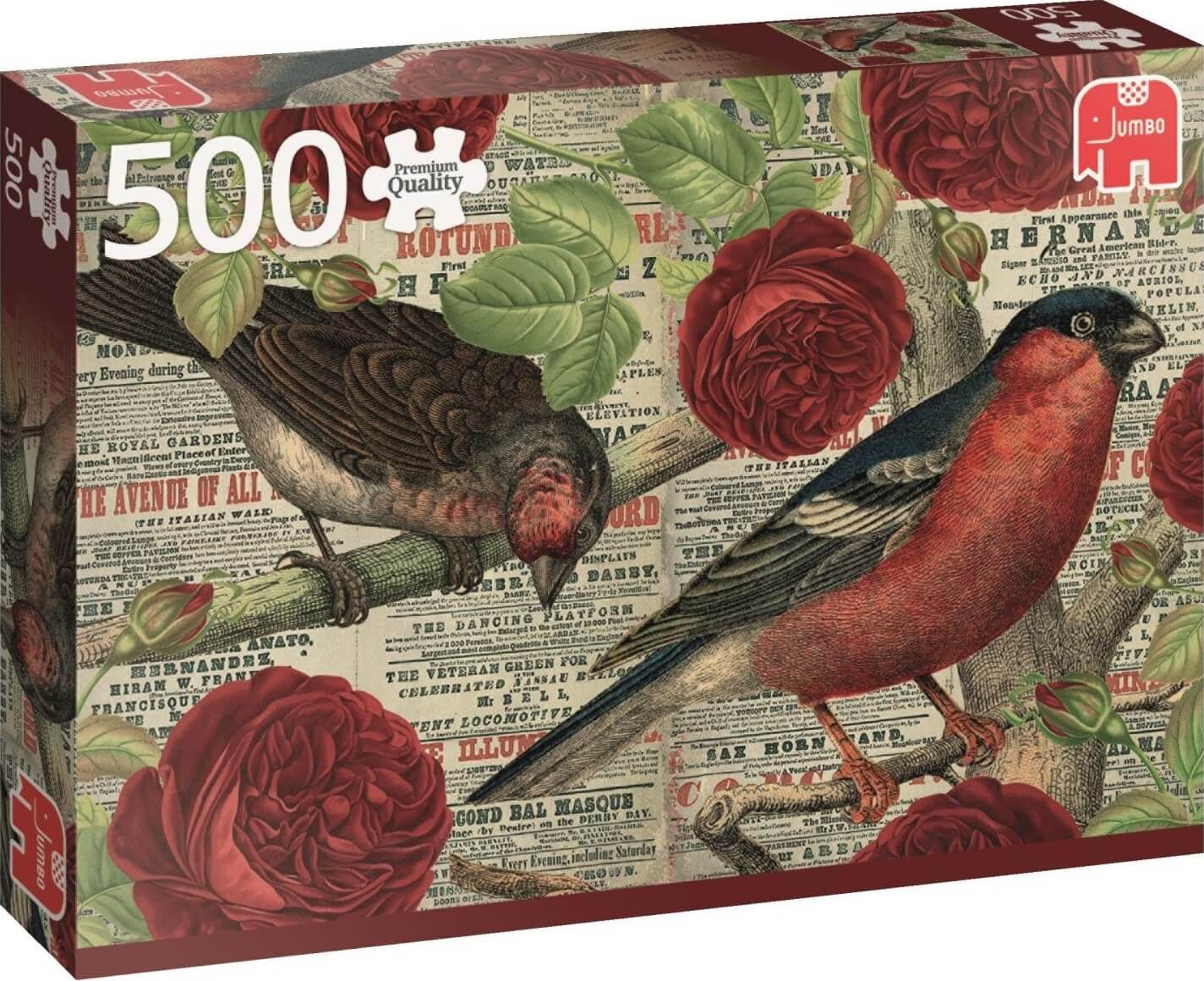 500 - Los pájaros aman las flores