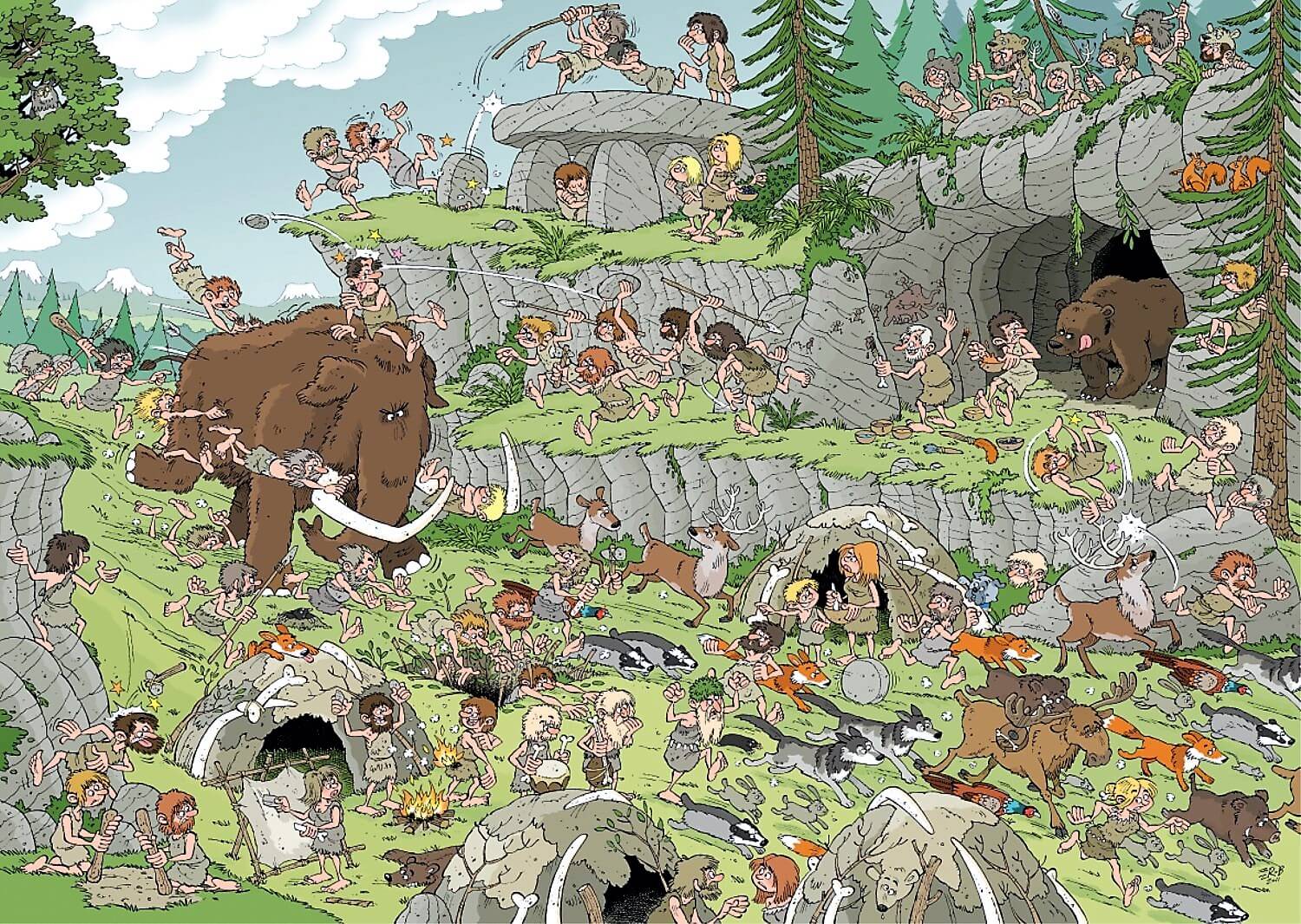 La edad de piedra ( Jumbo 19200 ) imagen a