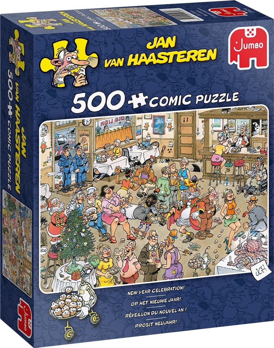 500 Celebracion de Año Nuevo Jan van Haasteren ( Jumbo 20034 ) imagen b