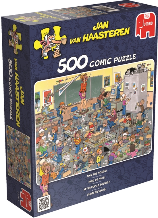 500 Jan Van Haasteren - A la caza del ratón ( Jumbo 17280 ) imagen b