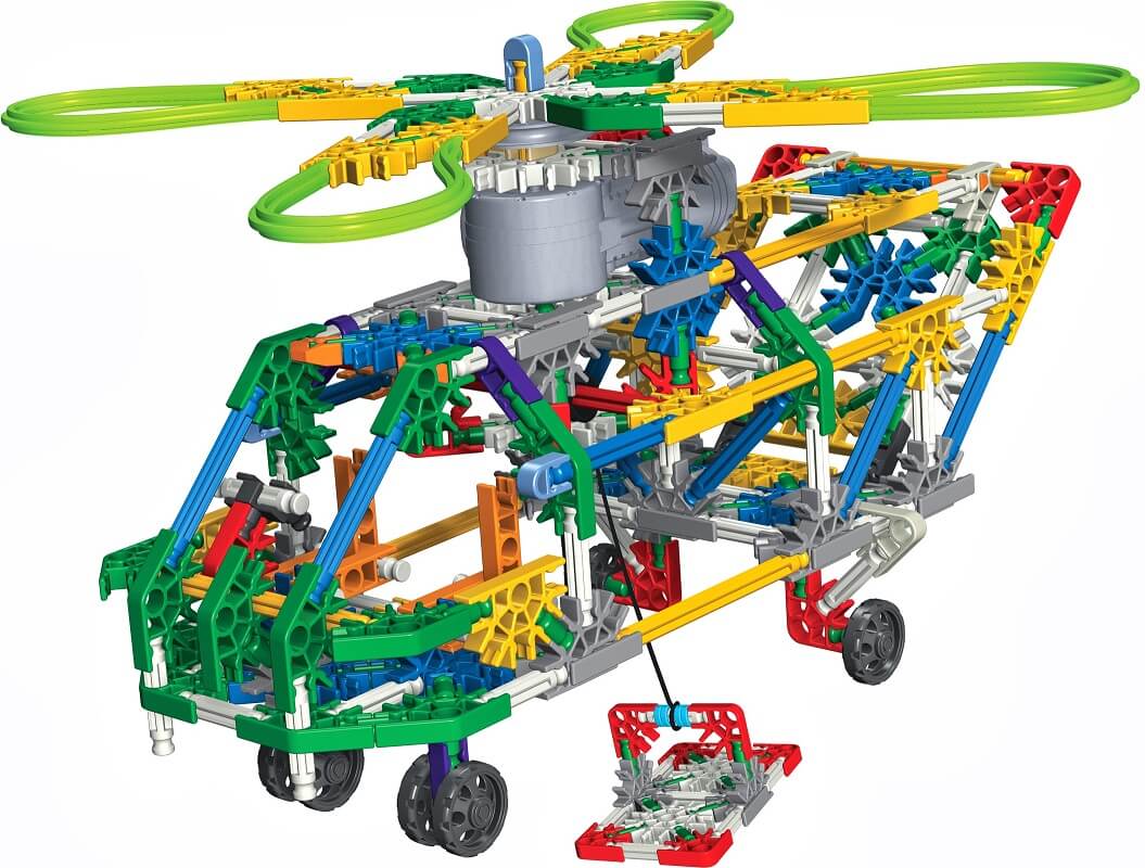 Helicoptero transporte ( KNEX 11413 ) imagen a