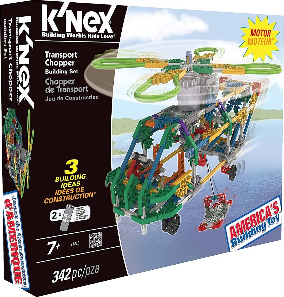 Helicoptero transporte ( KNEX 11413 ) imagen e