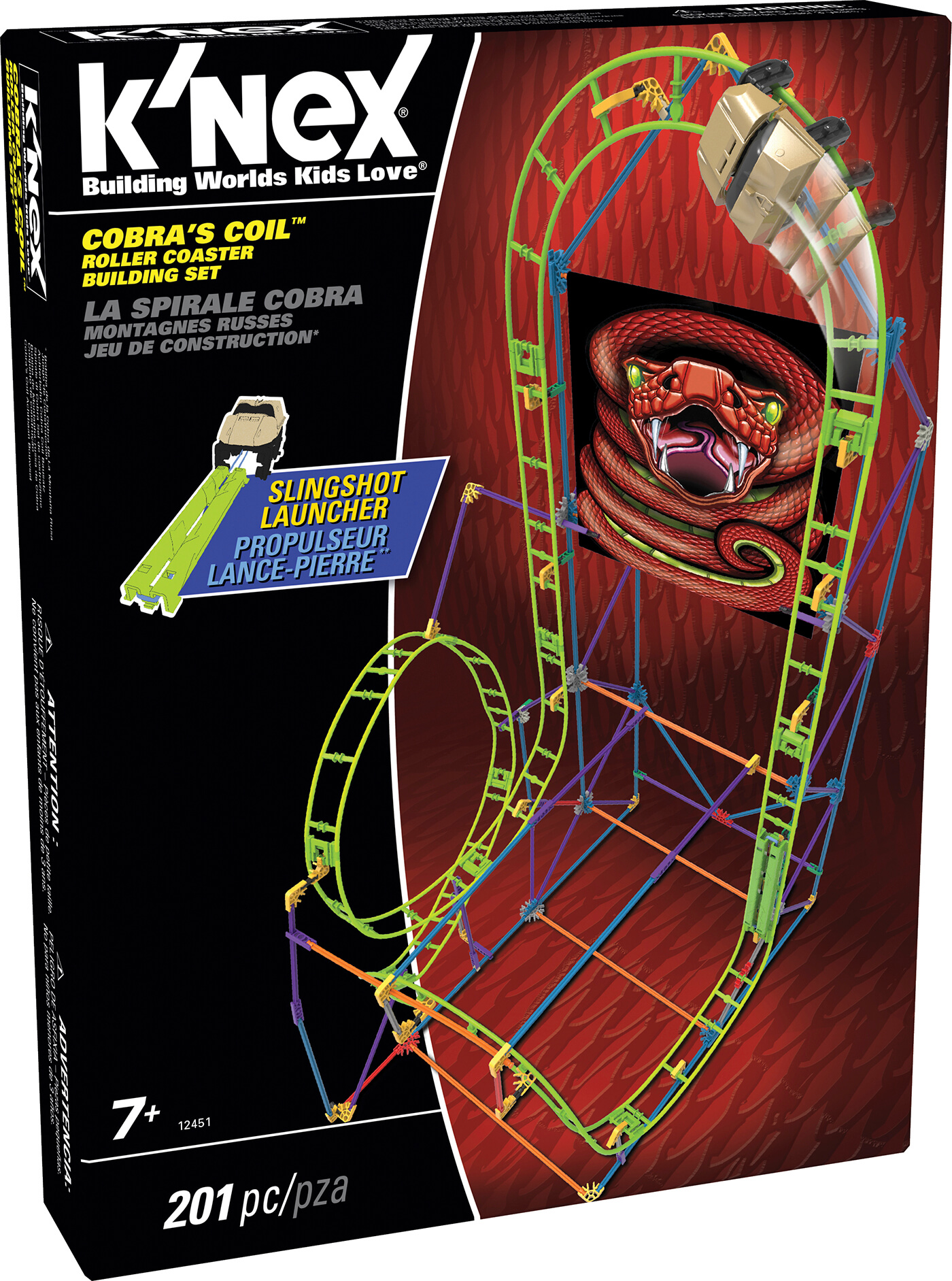 Montaña rusa Cobra´s Coil ( KNEX 12451 ) imagen d