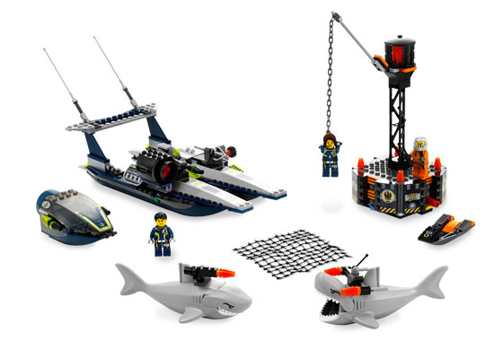 Misión 4 Rescate en Lancha ( Lego 8633 ) imagen a