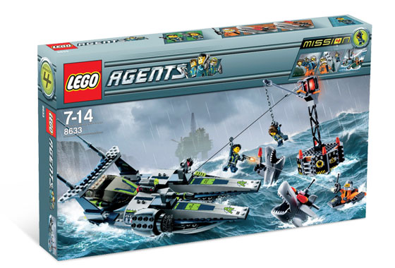 Misión 4 Rescate en Lancha ( Lego 8633 ) imagen e