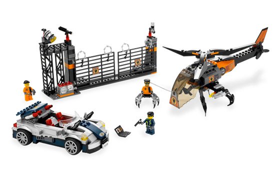 Misión 5 Persecución en Turbocoche ( Lego 8634 ) imagen a