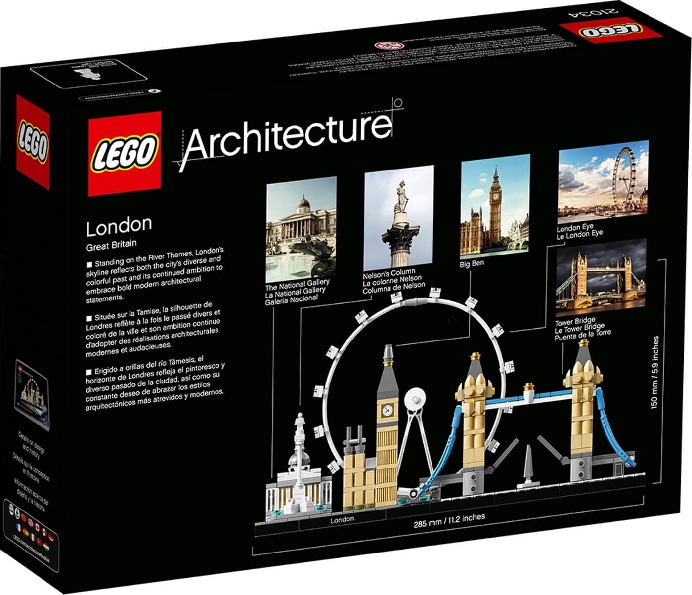 Londres Skyline ( Lego 21034 ) imagen b