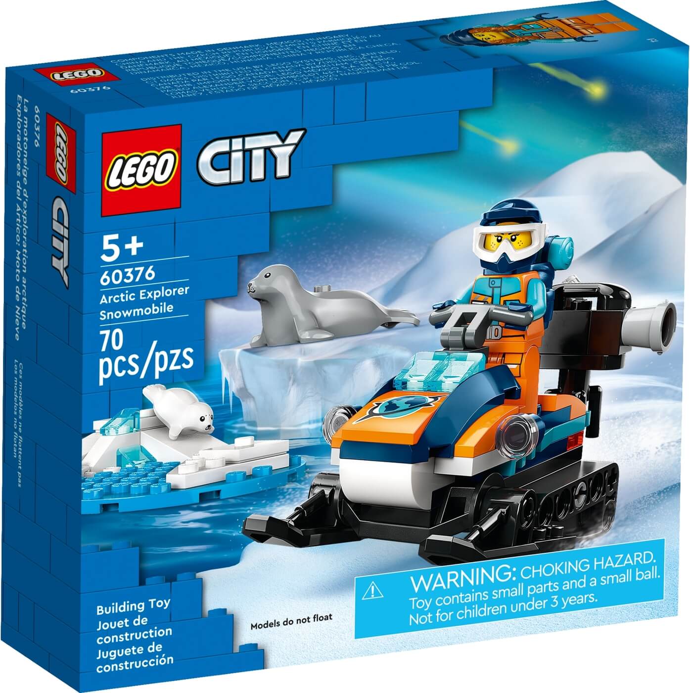 Moto Nieve Exploradores del Artico ( Lego 60376 ) imagen d