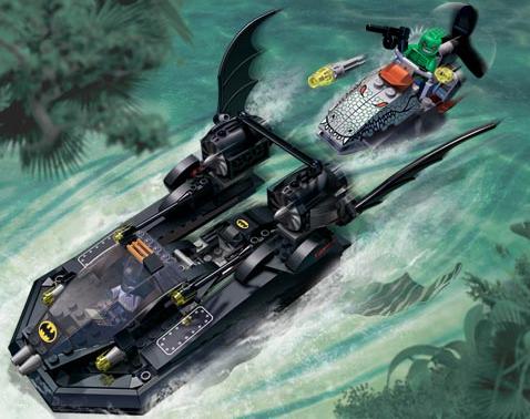 The Batboat  Hunt for Killer Croc ( Lego 7780 ) imagen a