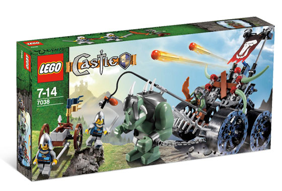 El Vagón de Asalto Trol ( Lego 7038 ) imagen e