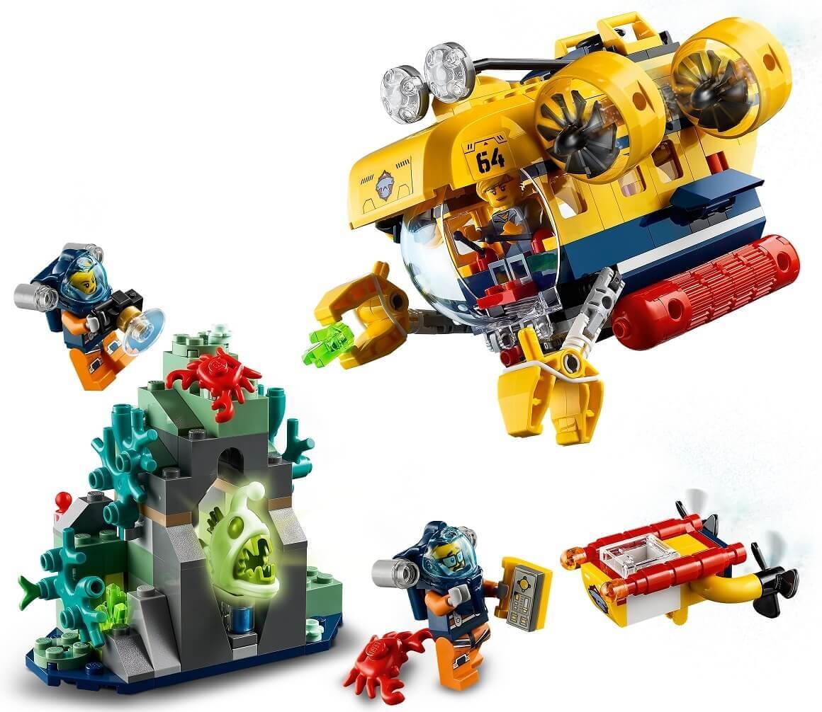 Submarino de Exploracion Oceanica ( Lego 60264 ) imagen b