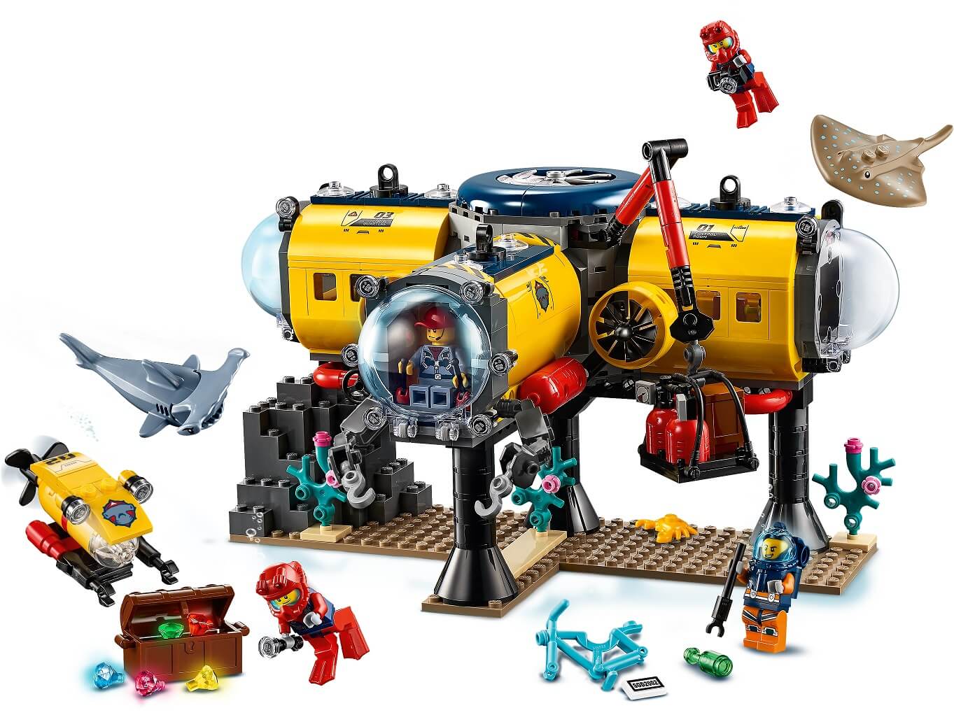 Base de Exploracion Oceanica ( Lego 60265 ) imagen a