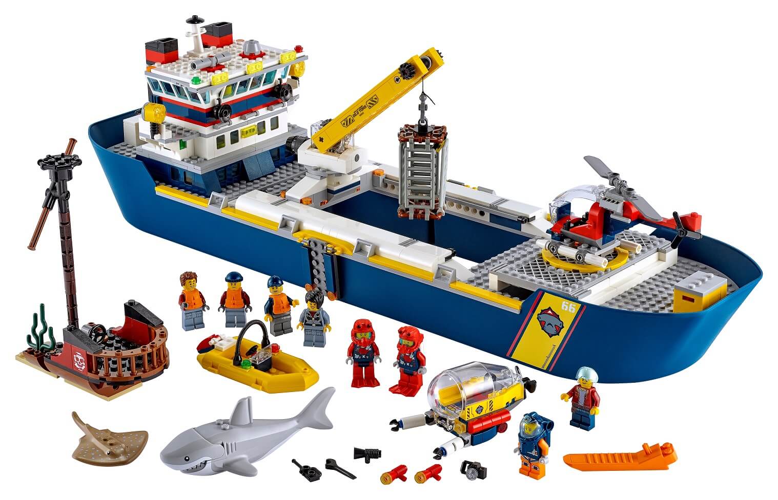 Buque de Exploracion Oceanica ( Lego 60266 ) imagen a